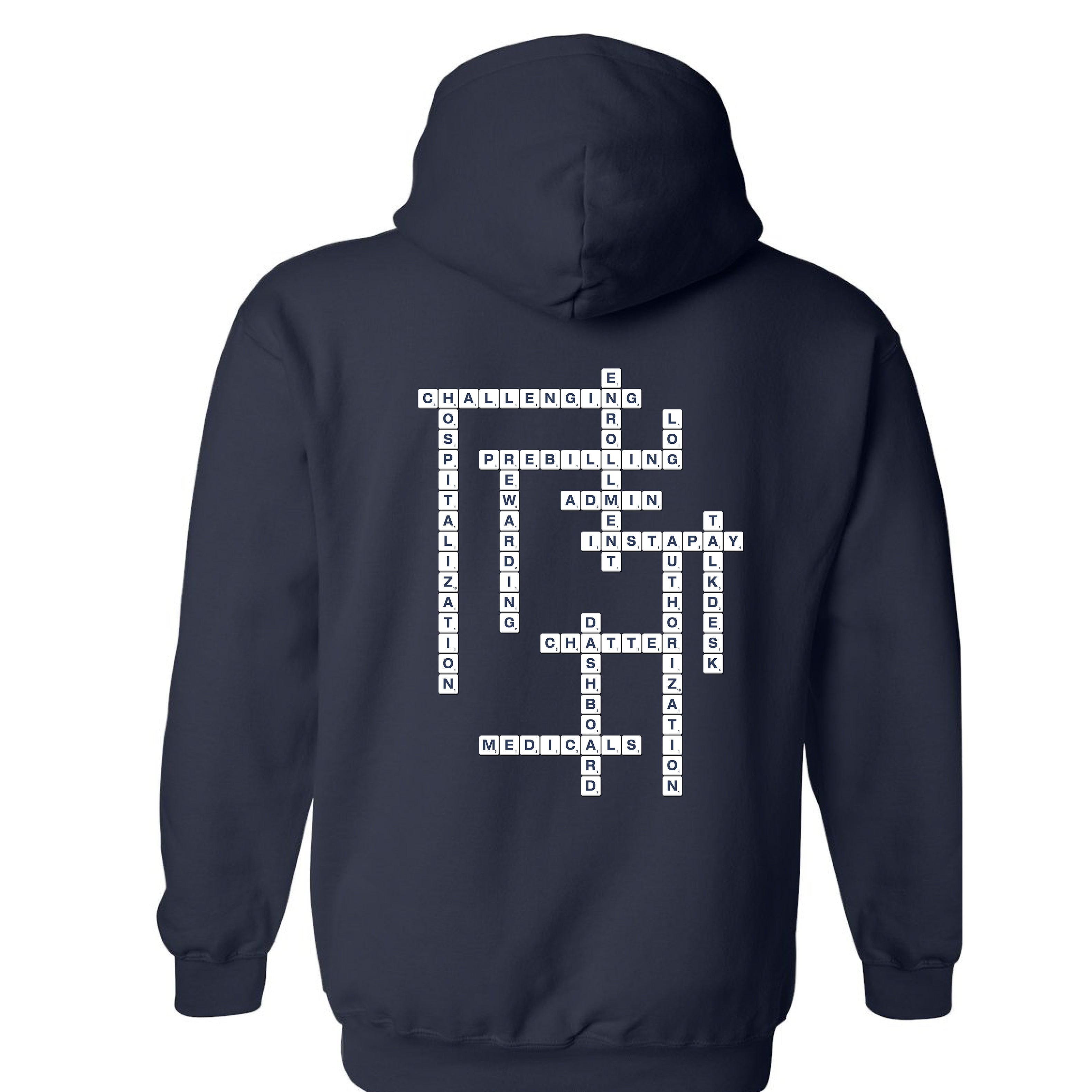 Scrabble Hooded Sweatshirt